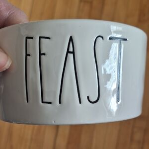 Rae Dunn Artisan Collection White Dish